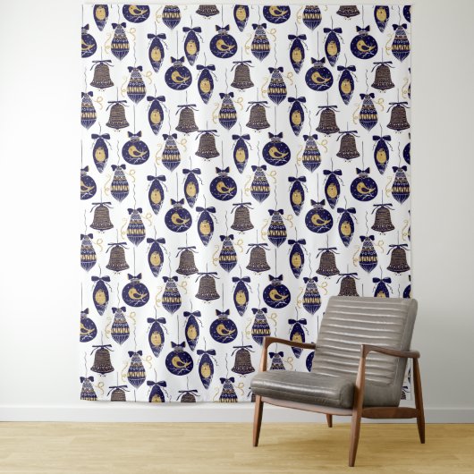 メリークリスマスパターン タペストリー (インサイチュ)