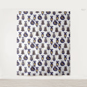 メリークリスマスパターン タペストリー (正面)