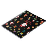 メリークリスマスパターン ノートブック (左側)