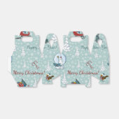 メリークリスマスパターン フェイバーボックス (折り畳みなし)