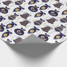 メリークリスマスパターン ラッピングペーパー