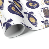 メリークリスマスパターン ラッピングペーパー (ロールコーナー)