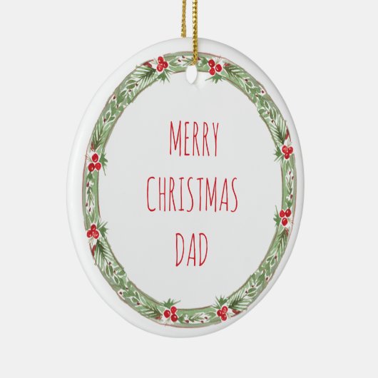 メリークリスマスパパラブキッズ名年フェスティバル セラミックオーナメント (右)