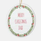 メリークリスマスパパラブキッズ名年フェスティバル セラミックオーナメント (左)