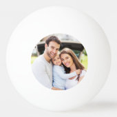 メリークリスマスパパ写真ピンポンボール 卓球ボール (裏面)