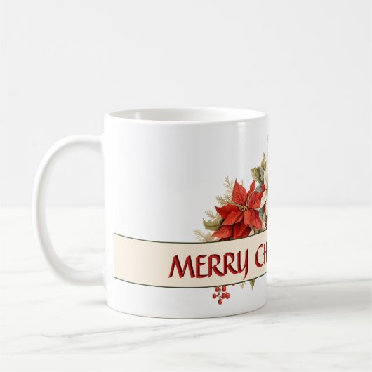 メリークリスマスパパ コーヒーマグカップ (左)
