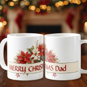 メリークリスマスパパ コーヒーマグカップ