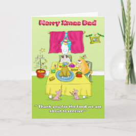 メリークリスマスパパ シーズンカード