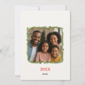 メリークリスマスパンダ シーズンカード (裏面)