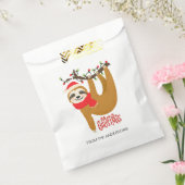 メリークリスマスパーソナライズされたの名前 |休日 フェイバーバッグ (封をした状態)