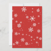 メリークリスマスパーソナライズされた写真クリスマス シーズンカード (裏面)