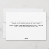 メリークリスマスパーソナライズされた写真 シーズンカード (裏面)