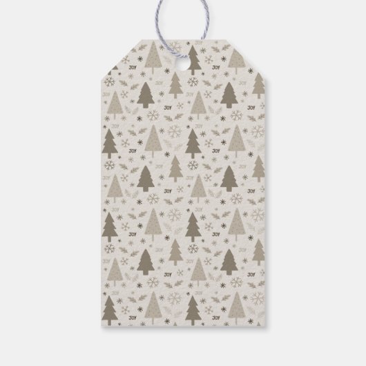 メリークリスマスパーソナライズされた ギフトタグ (裏面)