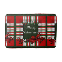 メリークリスマスパーソナライズされた バスマット