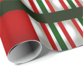 メリークリスマスパーソナライズされた ラッピングペーパー (ロールコーナー)