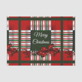 メリークリスマスパーソナライズされた 薄葉紙