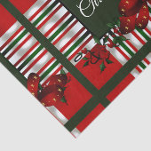 メリークリスマスパーソナライズされた 薄葉紙 (詳細)