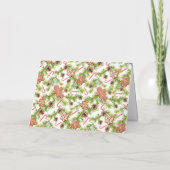 メリークリスマスパーソナライズペットの写真名 シーズンカード (裏面)