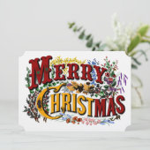 メリークリスマスパーティの招待状 招待状 (スタンド正面)