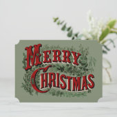 メリークリスマスパーティの招待状 招待状 (スタンド正面)