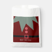 メリークリスマスパーティー小妖精や小人スーツ フェイバーバッグ (正面)