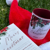 メリークリスマスパーティー従業員のクライアントギフト ツートーンマグカップ