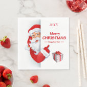 メリークリスマスパーティー スタンダードランチョンナプキン (インサイチュ)