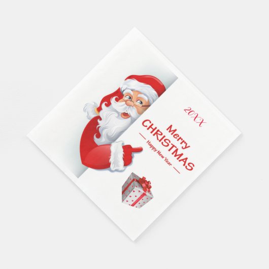 メリークリスマスパーティー スタンダードランチョンナプキン (角)