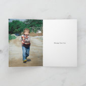 メリークリスマスパート2写真クリスマスカード シーズンカード (内部)