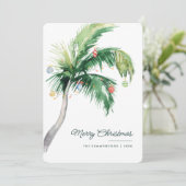 メリークリスマスパームツリーコースタルファミリー シーズンカード (スタンド正面)