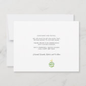 メリークリスマスパームツリーホリデームービングカード (裏面)