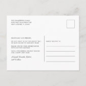 メリークリスマスパームツリーホリデームービング 案内ポストカード (裏面)