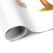 メリークリスマスパームツリーライトハワイアントロピカル ラッピングペーパー (ロールコーナー)