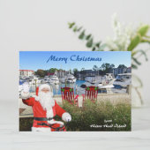 メリークリスマスヒルトンヘッドアイランドハーバータウン シーズンカード (スタンド正面)