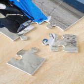 メリークリスマスヒルトンヘッドアイランドビーチ&ボーツ ジグソーパズル (側面)