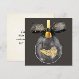 メリークリスマスヒルトンヘッドアイランドマップオーナメント シーズンカード