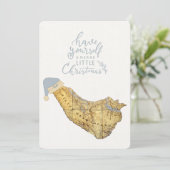 メリークリスマスヒルトンヘッドアイランドマップコースト シーズンカード (スタンド正面)