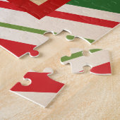 メリークリスマスヒルトンヘッドアイランドマップ（サンタ付き） ジグソーパズル (側面)