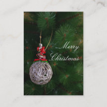 メリークリスマスビジネスカード