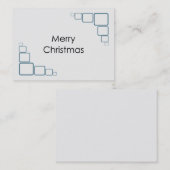 メリークリスマスビジネスカード 名刺 (正面/裏面)