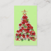 メリークリスマスビジネスカード 名刺 (裏面)