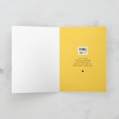 メリークリスマスビジネス会社の企業の休日 シーズンカード (内部)