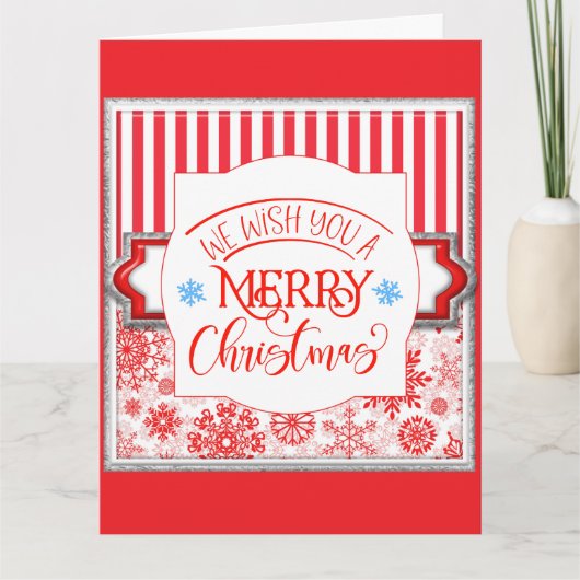 メリークリスマスビッグパパサンタ カード (正面)