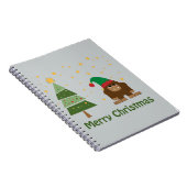 メリークリスマスビッグフット ノートブック (右側)