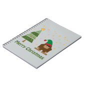 メリークリスマスビッグフット ノートブック (左側)
