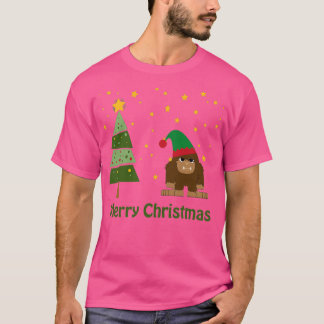 メリークリスマスビッグフット Tシャツ