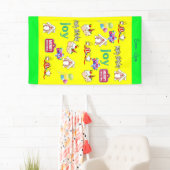 メリークリスマスビニールハッピーバースデー 横断幕 (インサイチュ)