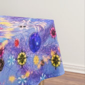 メリークリスマスビューティフルクリスマスツリーテーブルクロス テーブルクロス (インサイチュ)