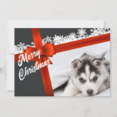 メリークリスマスビューティフルフォトグリーティングカード シーズンカード (正面)