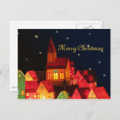 メリークリスマスビレッジポストカード シーズンポストカード (正面/裏面)